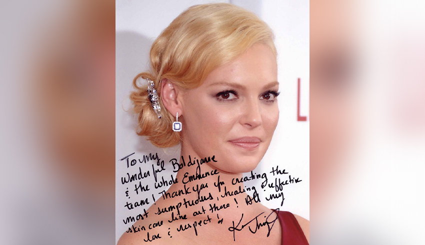 Katherine Heigl’s Eminence Organic Skin Care Routine